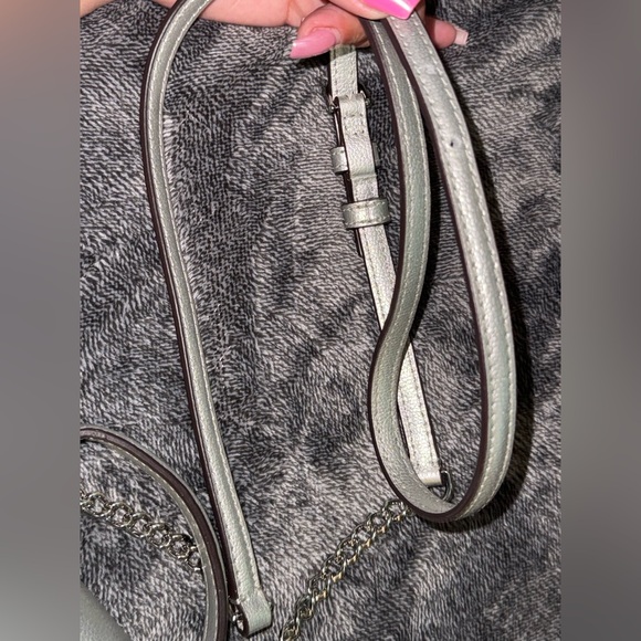 Kate Spade Silver Mini Crossbody Bag - Picture 7 of 11